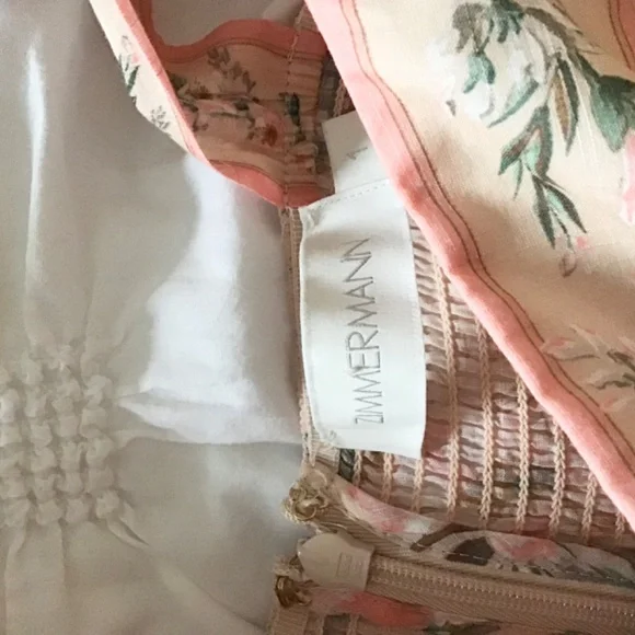 Zimmermann Moonshine shoulder tie sundress maxi dress - Picture 4 of 5